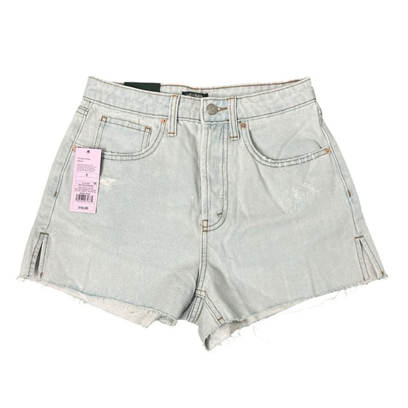 Wild Fable Super High Rise Cutoff Light Wash Jean Shorts - Size 2 - Picture 1 of 9